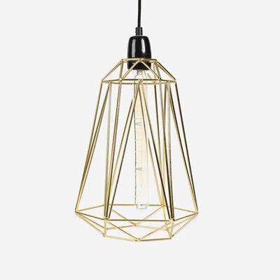 Diamond Cage Pendant Light