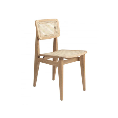 GUBI C-Chair Dining Chair - Cane Seat