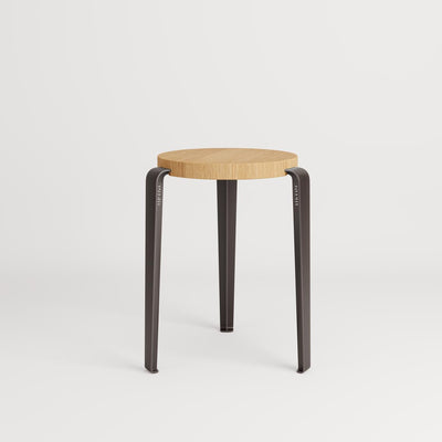 TIPTOE LOU Stool - Wooden Seat