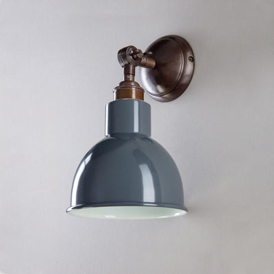 Old School Electric Churchill Wall Light, Short Arm