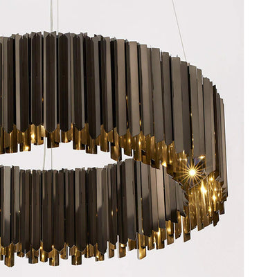 Tom Kirk Lighting Facet Chandelier