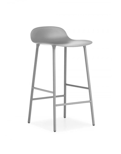 Normann Copenhagen Form Barstool - Metal Legs