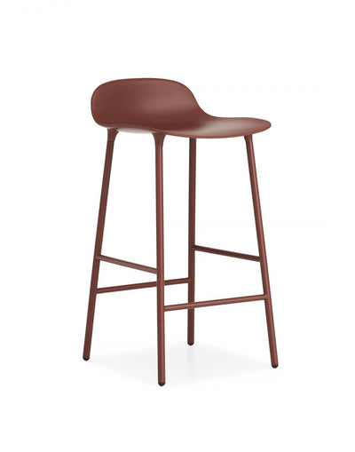 Normann Copenhagen Form Barstool - Metal Legs