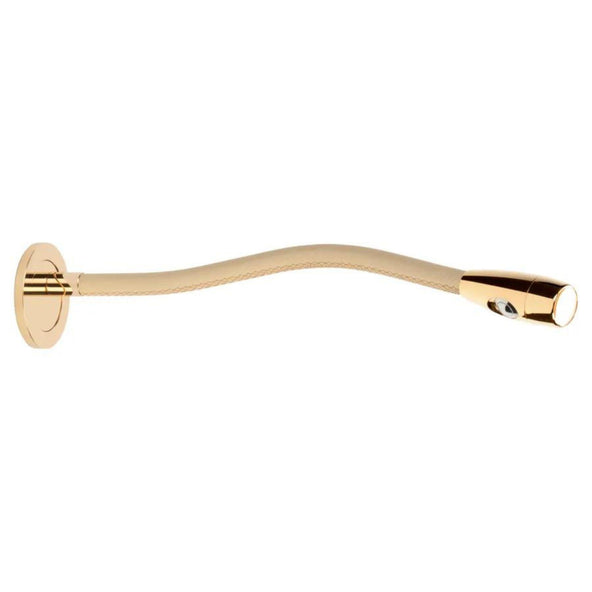 Outlet Original BTC Jet Stream Escutcheon Light - Gold Plated, Leather