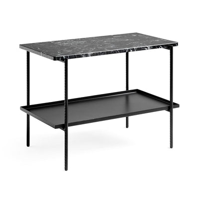 HAY Rebar Marble Side Table - Rectangular