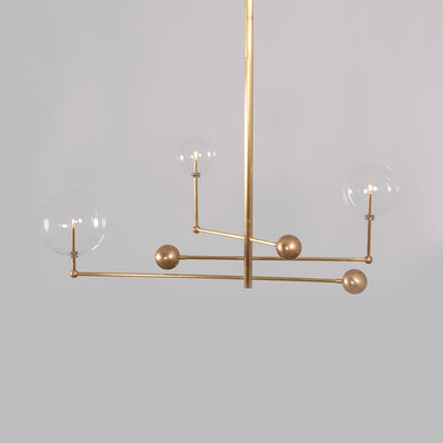 Brass Universe Chandelier