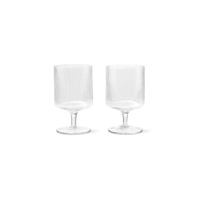 Ripple wine glasses - set of 2