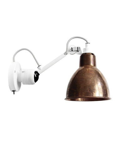 Lampe Gras 304 Small Wall Light - White Arm