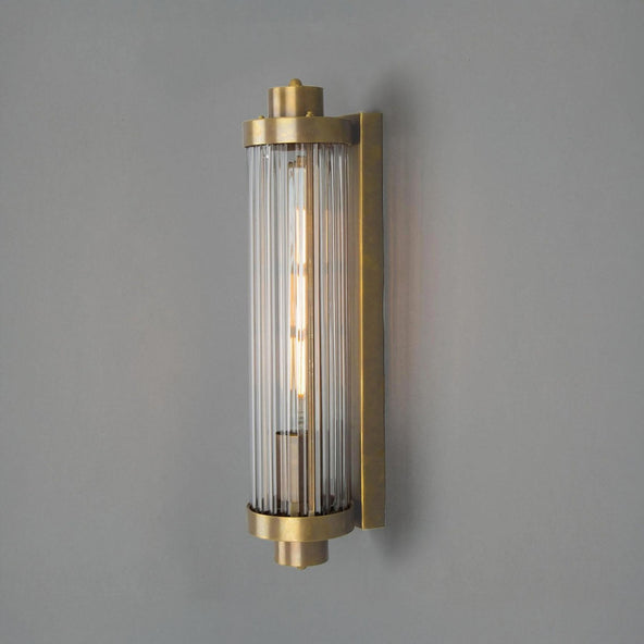 B-Stock Old School Electric Brunel Wall Light - Brass