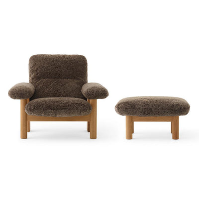 Audo Copenhagen Brasilia Lounge Chair and Ottoman