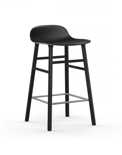 Normann Copenhagen Form Barstool - Wooden Legs