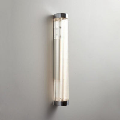 Outlet Davey Narrow bathroom large pillar light in Chrome