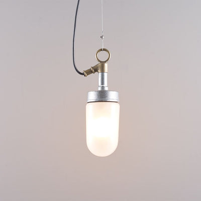 Well glass pendant light