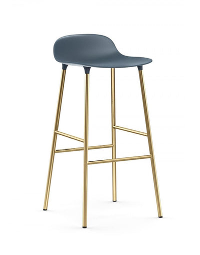 Normann Copenhagen Form Barstool - Metal Legs