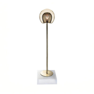 Marc Wood Pleated Crystal Floor Lamp