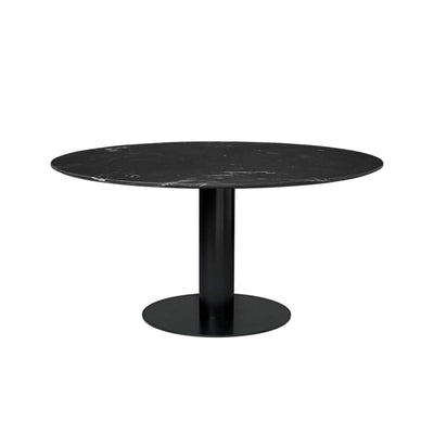 GUBI 2.0 Dining Table - Round - Black Base - 150