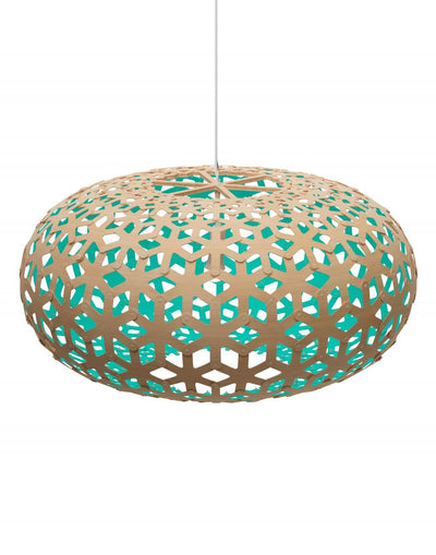 David Trubridge Snowflake Pendant Light Coloured - 1 Side