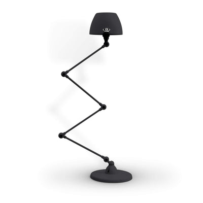 Jielde Aicler Zigzag 4 Arm Desk Or Floor Lamp - Curved Shade