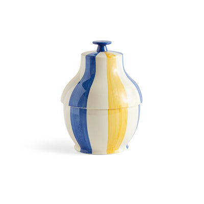 HAY Sobremesa Stripe Cookie Jar