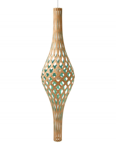 Nikau pendant coloured