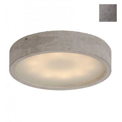 Plan concrete ceiling light