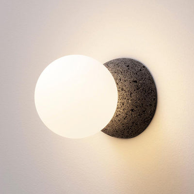 Origo wall lamp - Volcanic rock