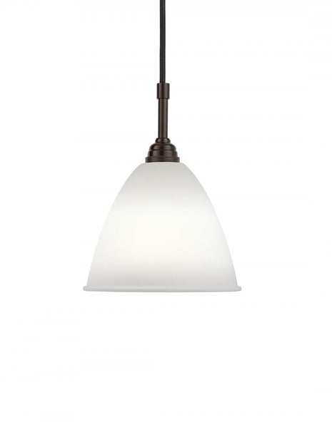 Outlet Bestlite BL9 pendant light small & medium - Small - black brass / translucent bone china