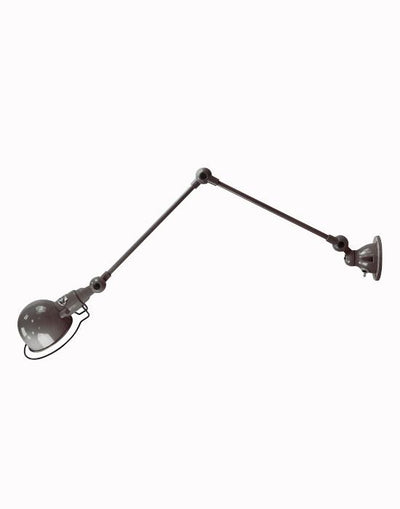 Jielde Signal Two Arm Adjustable Wall Light - Gloss