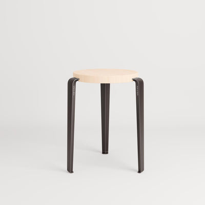 TIPTOE LOU Stool - Wooden Seat