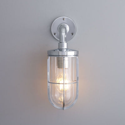 Ship's well glass wall light