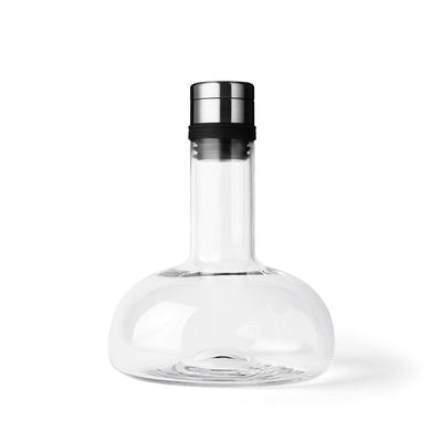 Audo Copenhagen Wine Breather - Clear/Steel