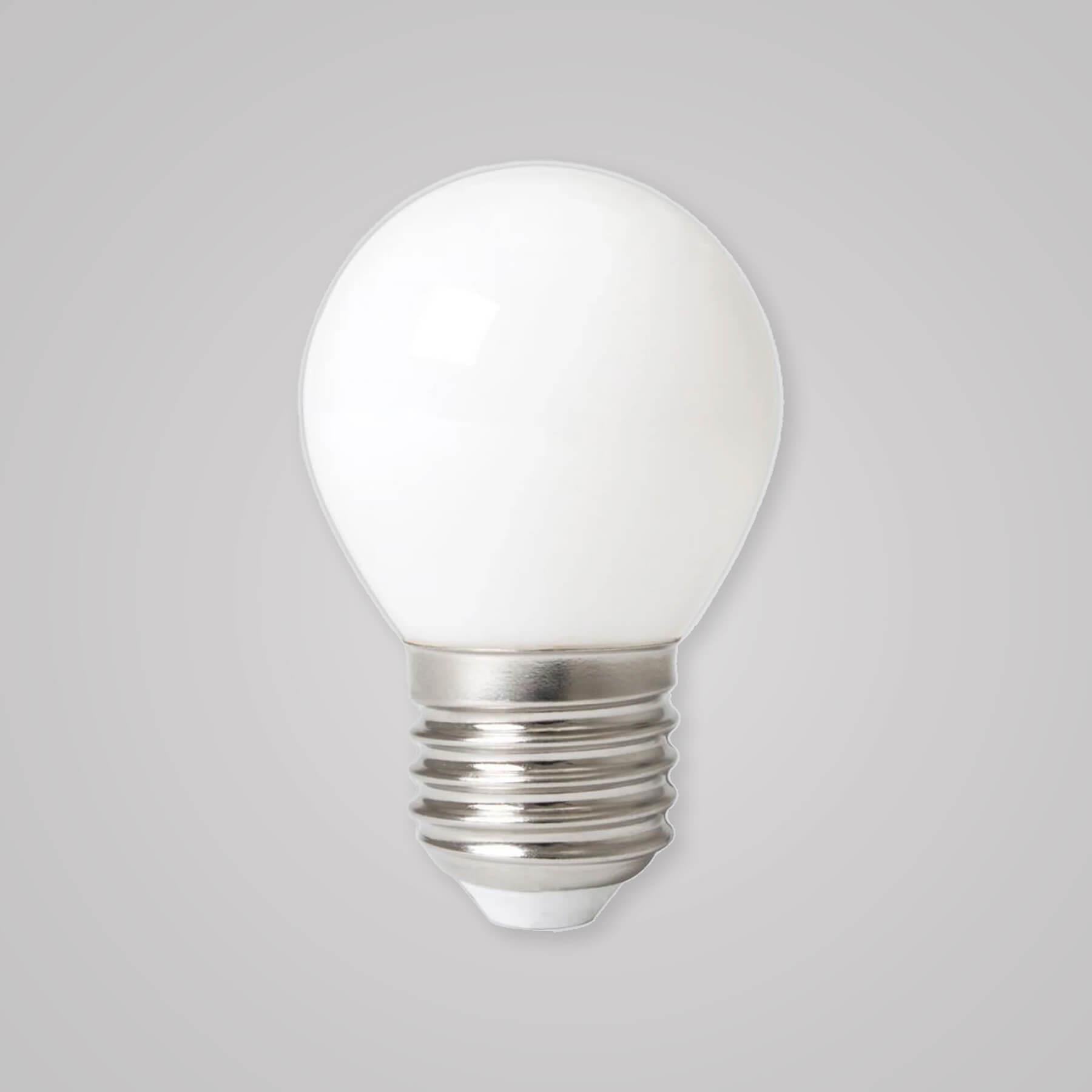 Opal LED golf ball E27 dimmable Holloways of Ludlow
