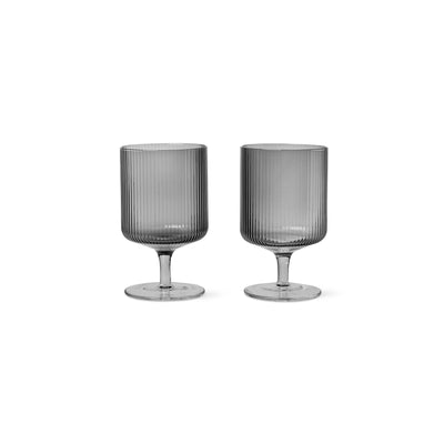 Ripple wine glasses - set of 2