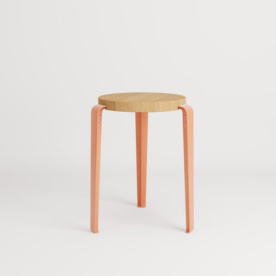 TIPTOE LOU Stool - Wooden Seat