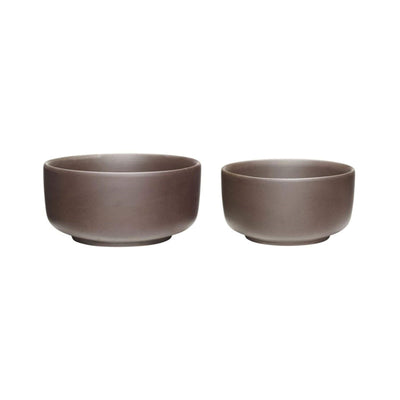 Hubsch Clay Bowls, Set of 2