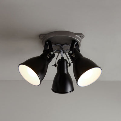 Original BTC Stirrup Triple Ceiling Light