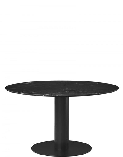 GUBI 2.0 Dining Table - Round - Black Base - 130