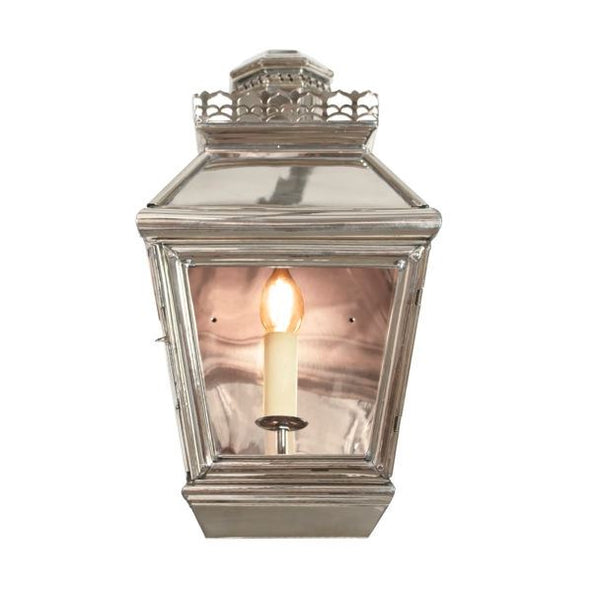 Limehouse Nickel Chateau Wall Lantern