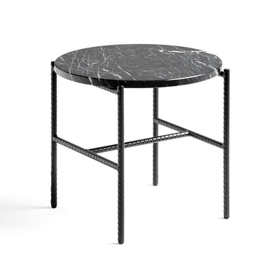 HAY Rebar Marble Side Table - Round