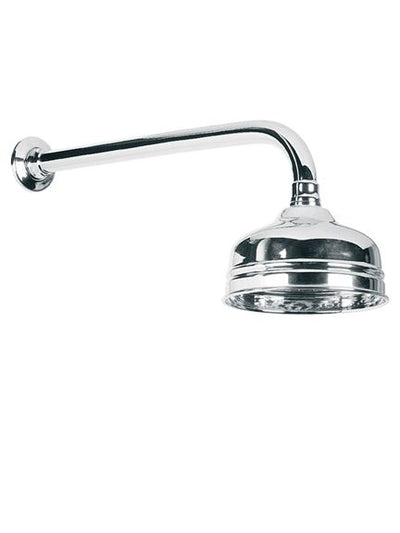 Lefroy Brooks BL1773 Classic 5 inch Shower Rose on Long Wall Arm