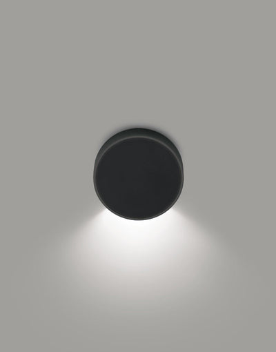 Alpha flush wall light