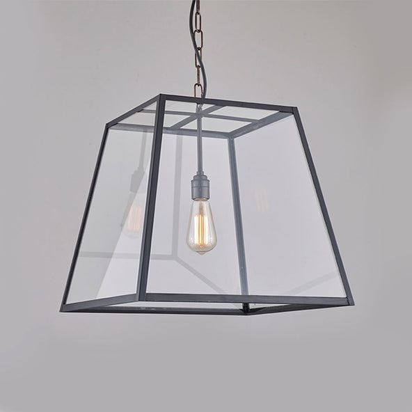 Outlet Quad pendant - Large - Weathered brass