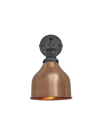 Industville Brooklyn Vintage Antique Sconce Wall Light - Cone