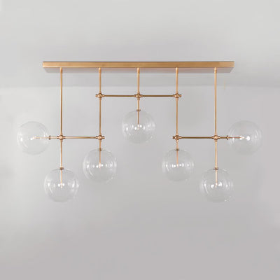 Brass Soap Chandelier