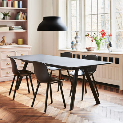 HAY Modern Black Dining Bundle, 4 Chairs