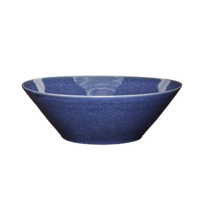 Hubsch Glaze Bowl, Large Blue