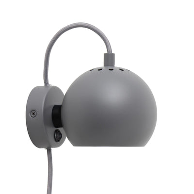 Outlet Frandsen Ball Wall Light - Matt light grey