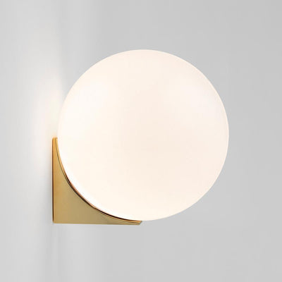 Brass architectural collection single wall light