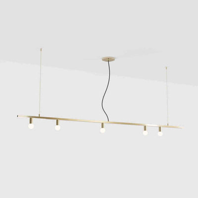 Outlet Dot line suspension - Small - brass