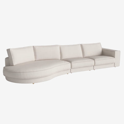 Bolia Noora 3+ Seater Sofa Open End, Round Left